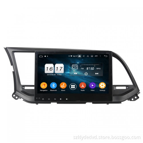 car multimedia player for Elantra 2016